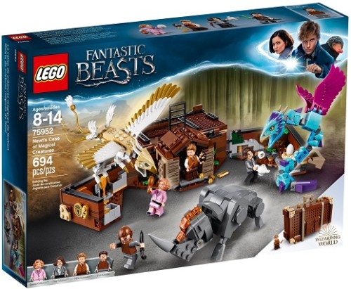 LEGO ® 75952 Fantastic Beasts Walizka Newta z magicznymi stworzeniami
