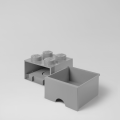 LEGO ® Pojemnik 4 Szuflada Szara 