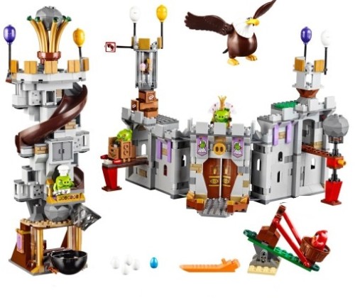  LEGO 75826 Angry Birds Zamek świńskiego króla