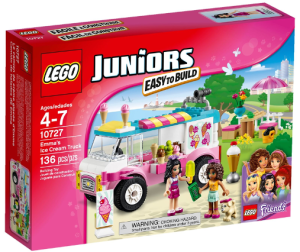 LEGO 10727 Juniors Furgonetka z lodami Emmy
