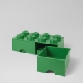 LEGO ® Pojemnik 8 szuflada zielona