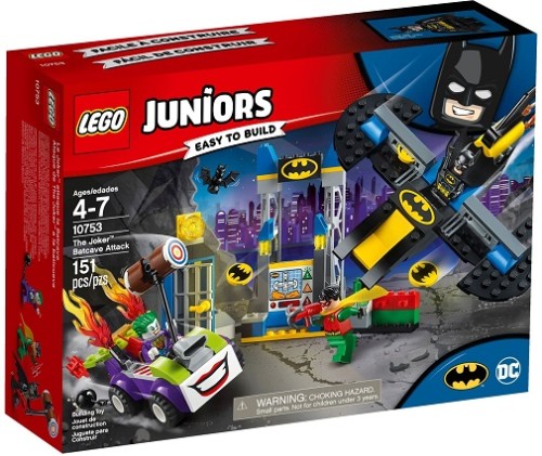 LEGO® 10753 Atak Jokera™ na jaskinię Batmana