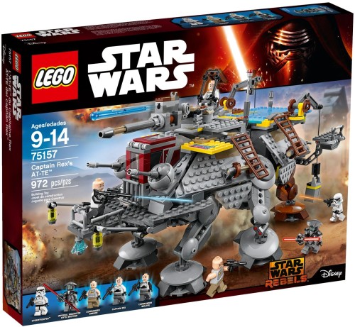 LEGO 75157 Star Wars AT-TE kapitana Rexa
