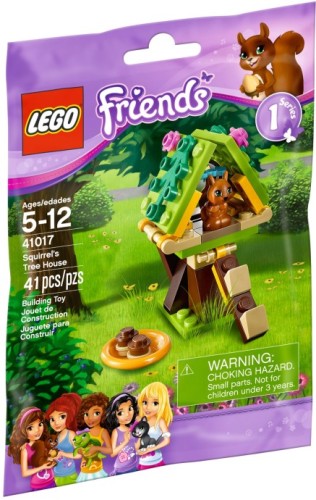 LEGO 41017 Friends Domek wiewiórki