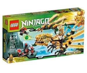 LEGO 70503 Ninijago Złoty smok
