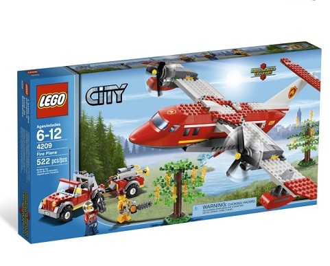 LEGO City 4209 Samolot strażacki
