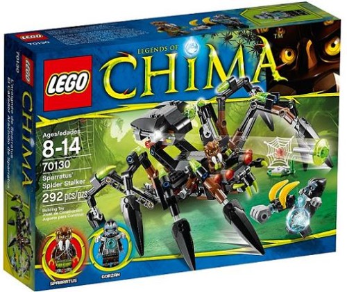 LEGO Chima 70130 Pajęczy ścigacz Sparratusa