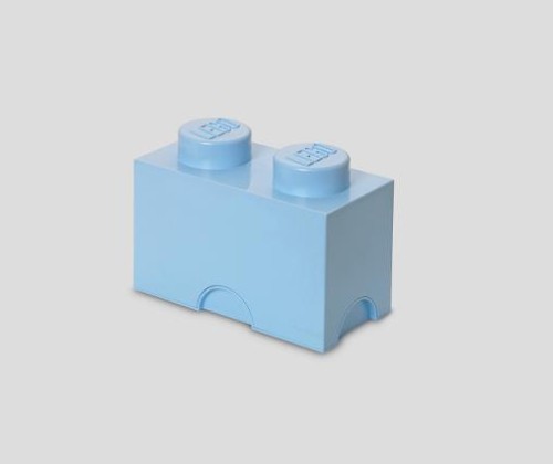 LEGO Pojemnik na klocki 2 jasnoniebieski 