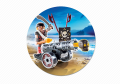 PLAYMOBIL 6165 Czarna armata z aplikacją i piratem