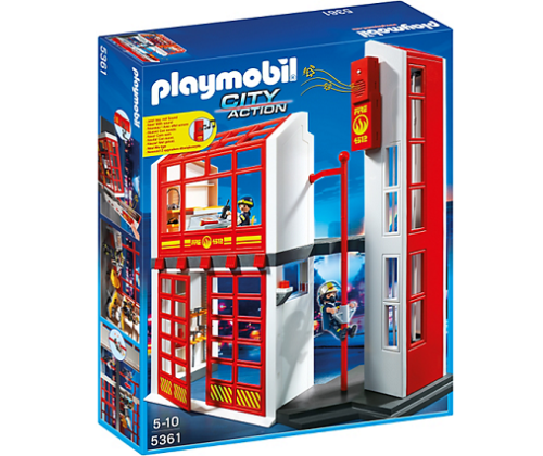 PLAYMOBIL 5361 Kwatera straży pożarnej z alarmem