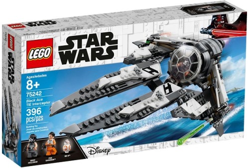 LEGO ® 75242 TIE Interceptor Czarny As