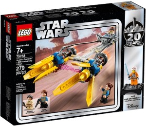 LEGO ® 75258 Ścigacz Anakina - Edycja rocznicowa