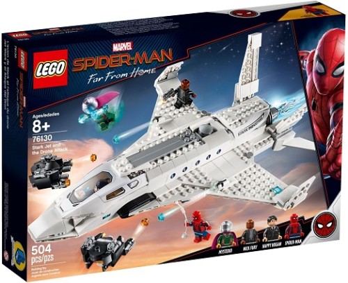 LEGO ® 76130 Super Heroes Odrzutowiec Starka i atak dronów