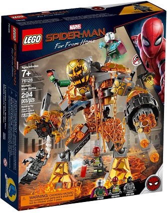 LEGO ® 76128 Super Heroes Bitwa z Molten Manem
