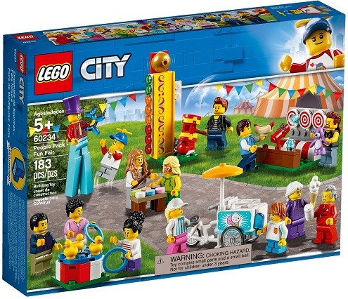 LEGO ® 60234 CITY Wesołe miasteczko zestaw minifigurek