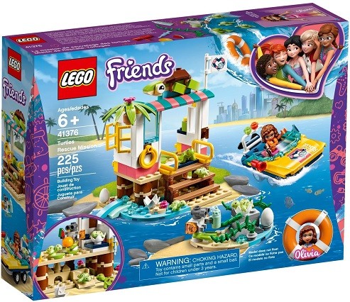 LEGO ® 41376 FRIENDS Na ratunek żółwiom