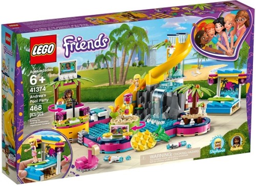 LEGO ® 41374 FRIENDS Impreza Andrei na basenie