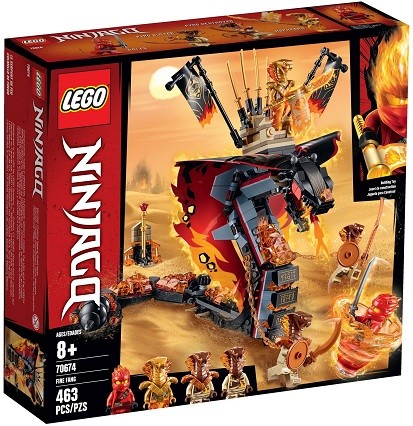LEGO ® 70674 NINJAGO Ognisty kieł