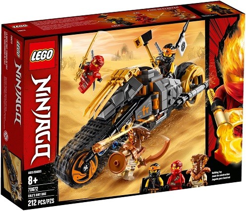 LEGO ® 70672 NINJAGO Motocykl Cole’a