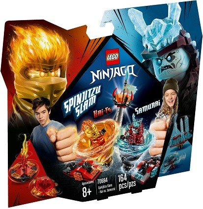 LEGO ® 70684 NINJAGO Potęga Spinjitzu — Kai kontra samuraj