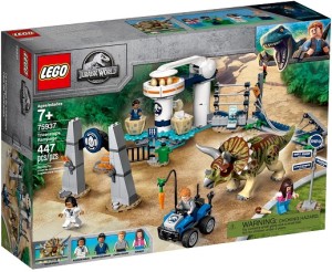 LEGO ® 75937 JURASSIC WORLD Atak triceratopsa