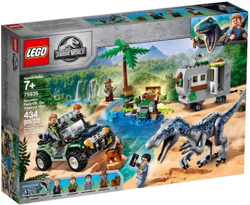 LEGO ® 75935 JURASSIC WORLD Starcie z barionyksem: poszukiwanie skarbów