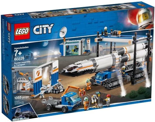 LEGO ® 60229 CITY Transport i montaż rakiety
