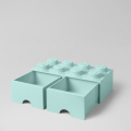 LEGO ® pojemnik 8 szuflada jas. niebieski