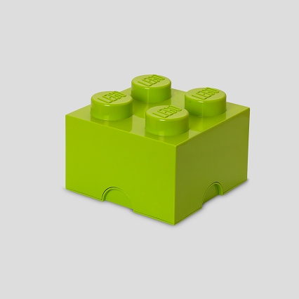 LEGO ® Pojemnik 4 pastelowy jas zielony