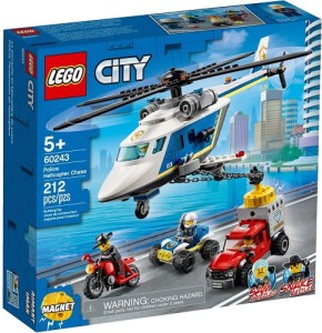 LEGO ® 60243 CITY Pościg helikopterem policyjnym