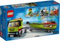 LEGO ® 60254 CITY Transporter łodzi wyścigowej