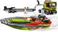 LEGO ® 60254 CITY Transporter łodzi wyścigowej