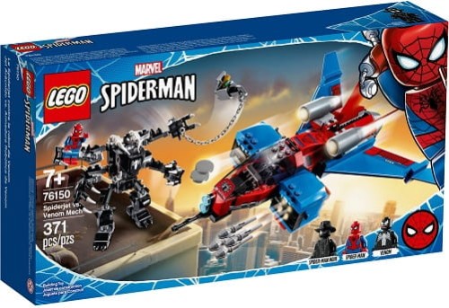 LEGO ® 76150 Pajęczy odrzutowiec kontra mech Venoma