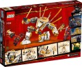 LEGO ® 71702 NINJAGO Złota zbroja