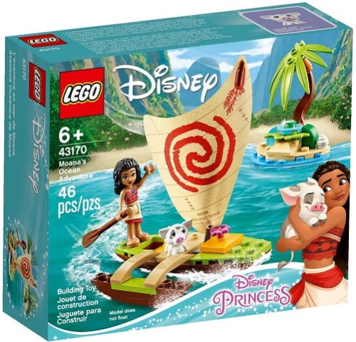 LEGO ® 43170 DISNEY PRINCES Oceaniczna przygoda Vaiany