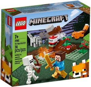 LEGO ® 21162 MINECRAFT Przygoda w tajdze
