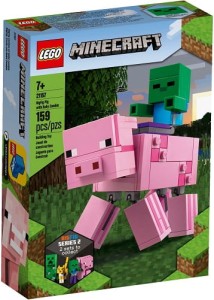 LEGO ® 21157 MINECRAFT BigFig - Świnka i mały zombie