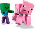 LEGO ® 21157 MINECRAFT Minecraft BigFig - Świnka i mały zombie