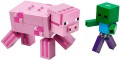LEGO ® 21157 MINECRAFT Minecraft BigFig - Świnka i mały zombie