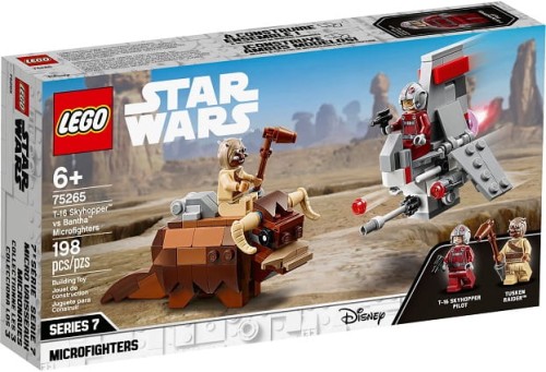 LEGO ® 75265 STAR WARS T-16 Skyhopper kontra mikromyśliwce Bantha