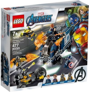 LEGO ® 76143 SUPER HEROS Avengers: Zatrzymanie ciężarówki