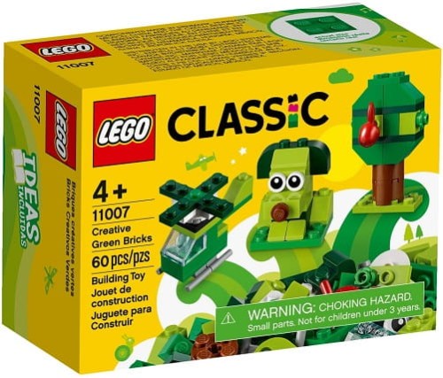 LEGO ® 11007 CLASSIC Zielone klocki kreatywne