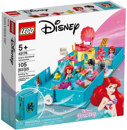 LEGO ® 43176 DISNEY PRINCES Książka z przygodami Arielki