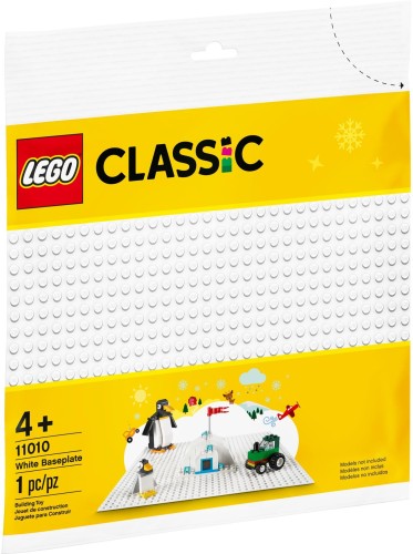 LEGO® 11010 CLASSIC Biała płytka konstrukcyjna