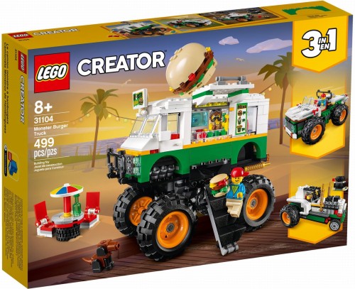 LEGO ® 31104 CREATOR Monster truck z burgerami