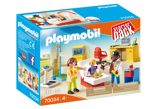 PLAYMOBIL 70034 StarterPack Lekarz dziecięcy