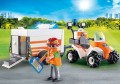 PLAYMOBIL 70053 Quad ratowniczy z przyczepą