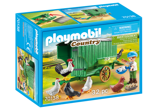 PLAYMOBIL 70138 Mobilny kurnik