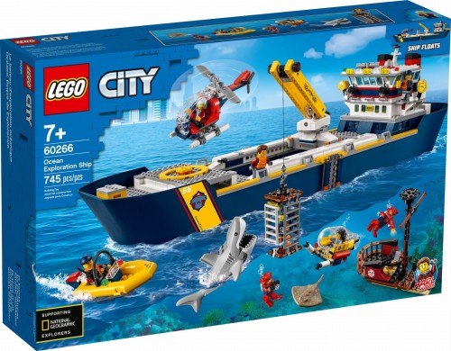 LEGO ® 60266 CITY Statek badaczy oceanu