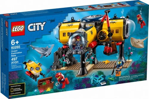 LEGO ® 60265 CITY Baza badaczy oceanu